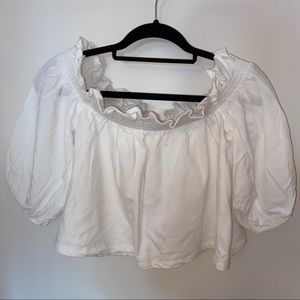 🌴 ZARA Off-The-Shoulder Top 🌴